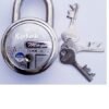 Pad lock with three key 75 mm