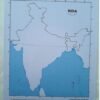 India Physical Practice Map A4 SIZE