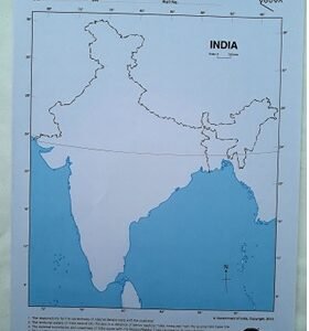 Buy World Physical Practice Map A4 SIZE in Bhilai