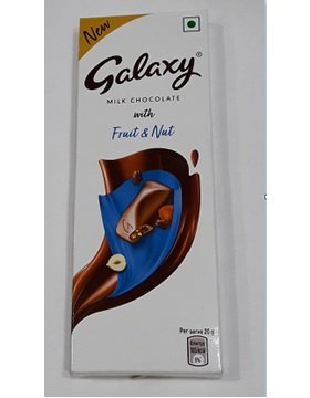 Galaxy Chocolate with Fruit & Nut 52g